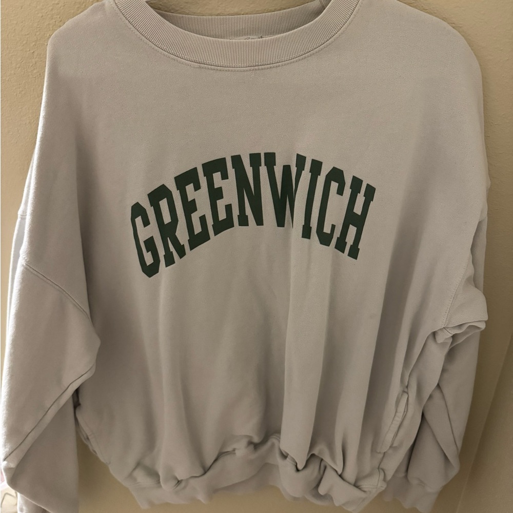 Brandy Melville Beige Sweatshirt